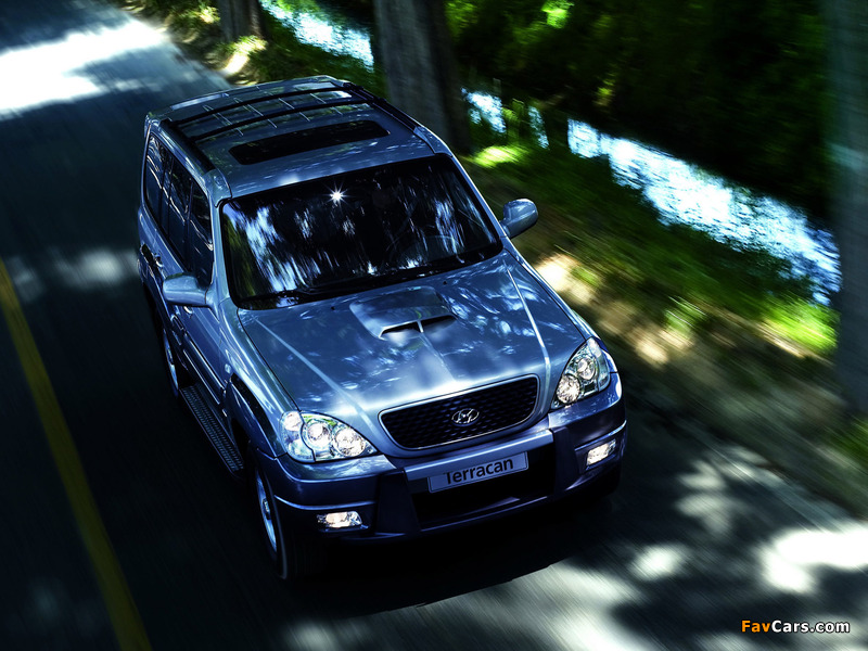 Hyundai Terracan 2004–07 images (800 x 600)