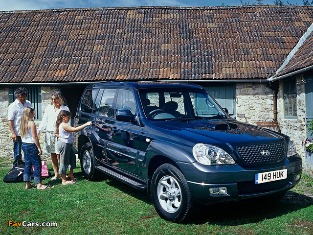 Hyundai Terracan UK-spec 2004–07 photos (640 x 480)