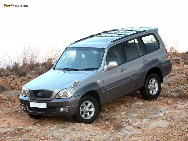 Hyundai Terracan ZA-spec 2004–07 photos (800 x 600)