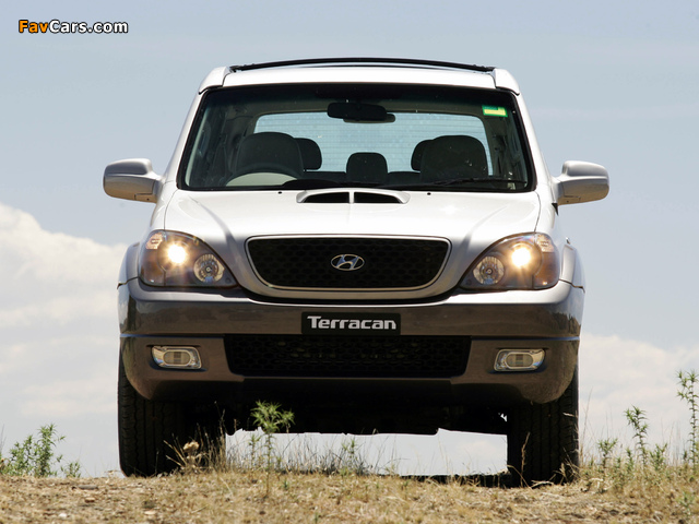Hyundai Terracan AU-spec 2004–07 pictures (640 x 480)