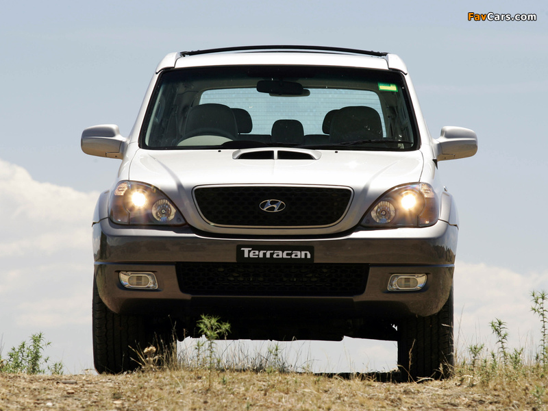 Hyundai Terracan AU-spec 2004–07 pictures (800 x 600)
