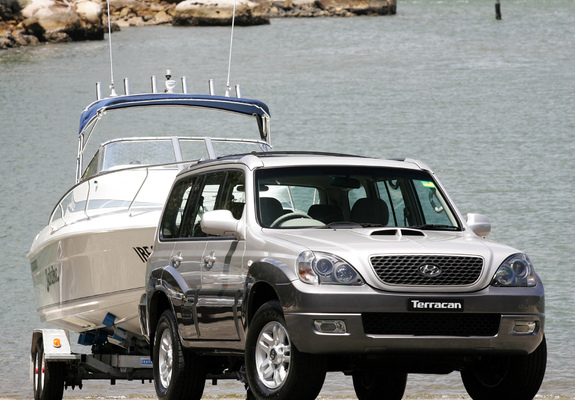 Images of Hyundai Terracan AU-spec 2004–07