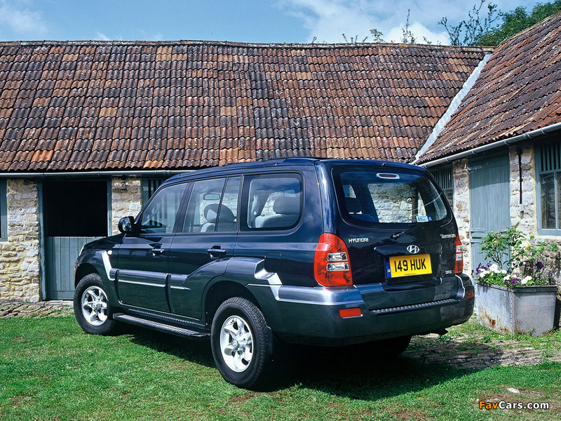 Images of Hyundai Terracan UK-spec 2004–07 (800 x 600)