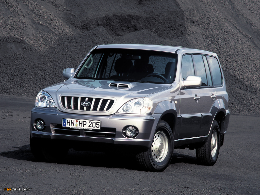 Photos of Hyundai Terracan 2001–04 (1024 x 768)