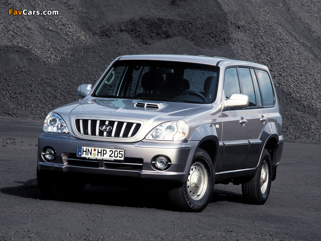 Photos of Hyundai Terracan 2001–04 (640 x 480)