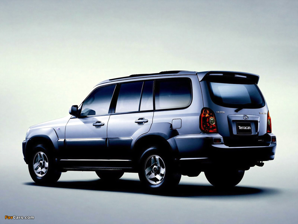 Pictures of Hyundai Terracan 2001–04 (1024 x 768)