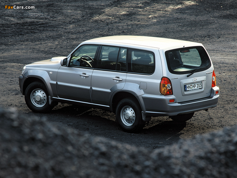 Pictures of Hyundai Terracan 2001–04 (800 x 600)