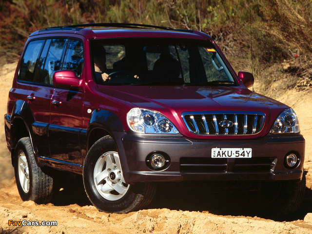 Pictures of Hyundai Terracan AU-spec 2001–04 (640 x 480)