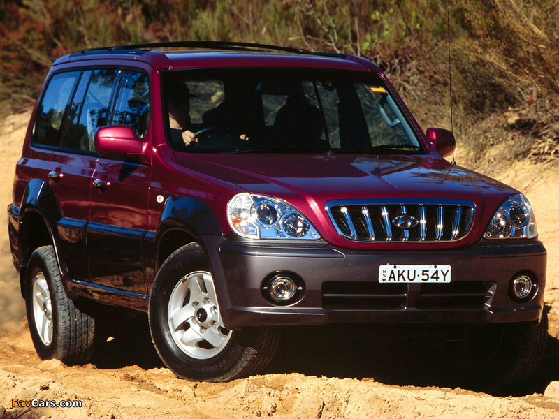 Pictures of Hyundai Terracan AU-spec 2001–04 (800 x 600)