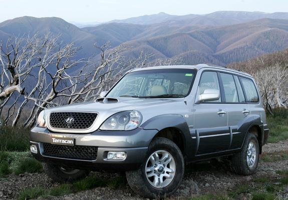 Pictures of Hyundai Terracan AU-spec 2004–07