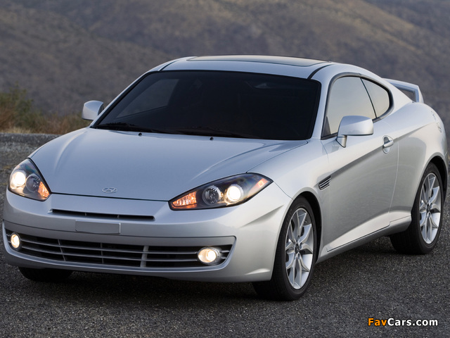 Hyundai Tiburon (GK) 2007–09 wallpapers (640 x 480)