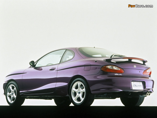 Photos of Hyundai Tiburon Show Car (RC) 1996 (640 x 480)