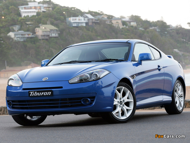 Photos of Hyundai Tiburon AU-spec (GK) 2007–09 (640 x 480)