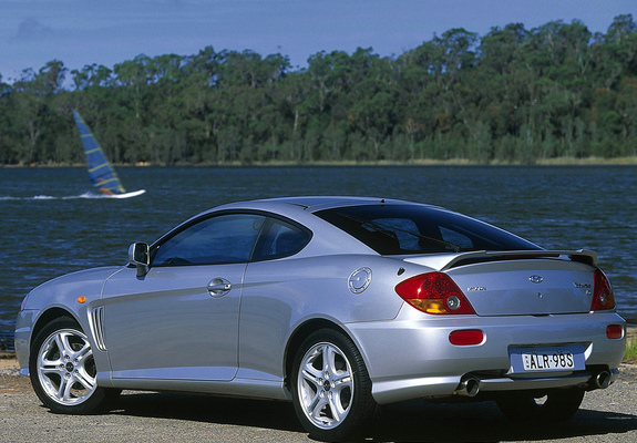 Pictures of Hyundai Tiburon AU-spec (GK) 2003–05