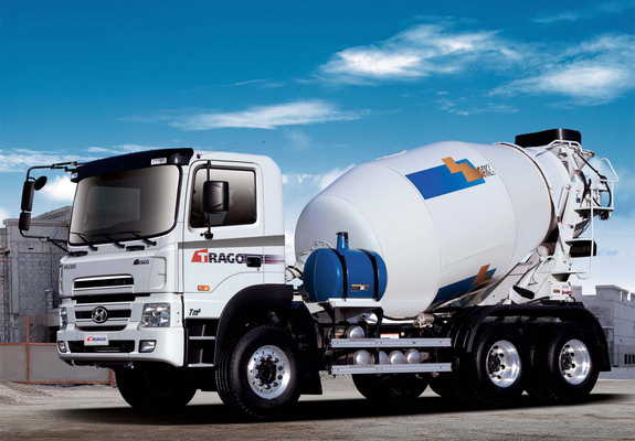 Photos of Hyundai Trago 6x4 Mixer 2009