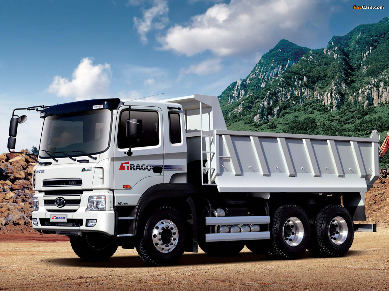 Pictures of Hyundai Trago 6x4 Tipper 2009 (1280 x 960)