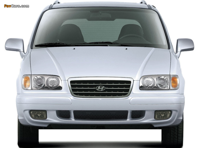 Hyundai Trajet 1999–2004 photos (800 x 600)