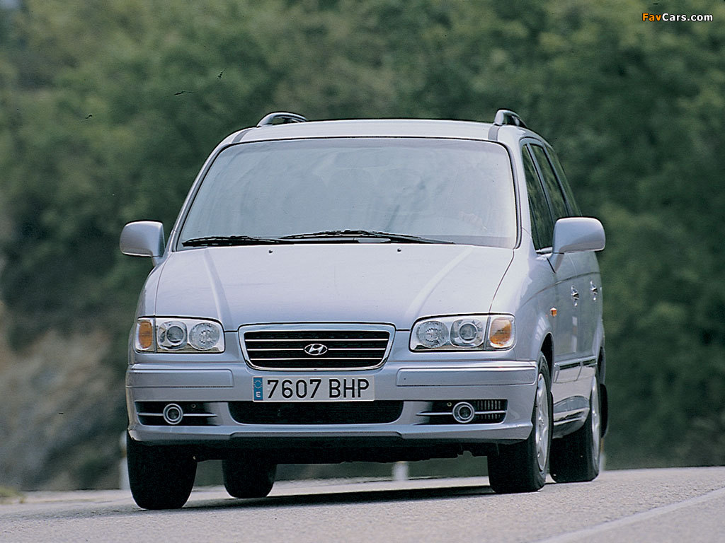 Hyundai Trajet 1999–2004 photos (1024 x 768)
