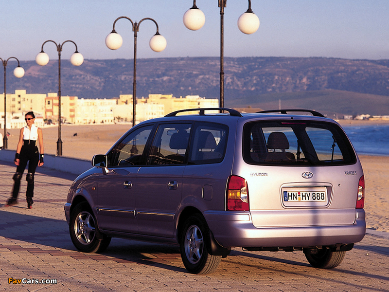 Pictures of Hyundai Trajet 1999–2004 (800 x 600)