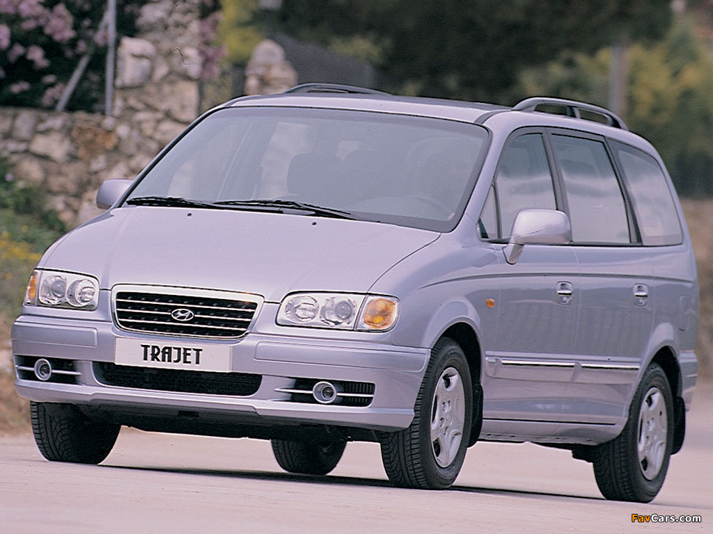 Pictures of Hyundai Trajet 1999–2004 (1024 x 768)
