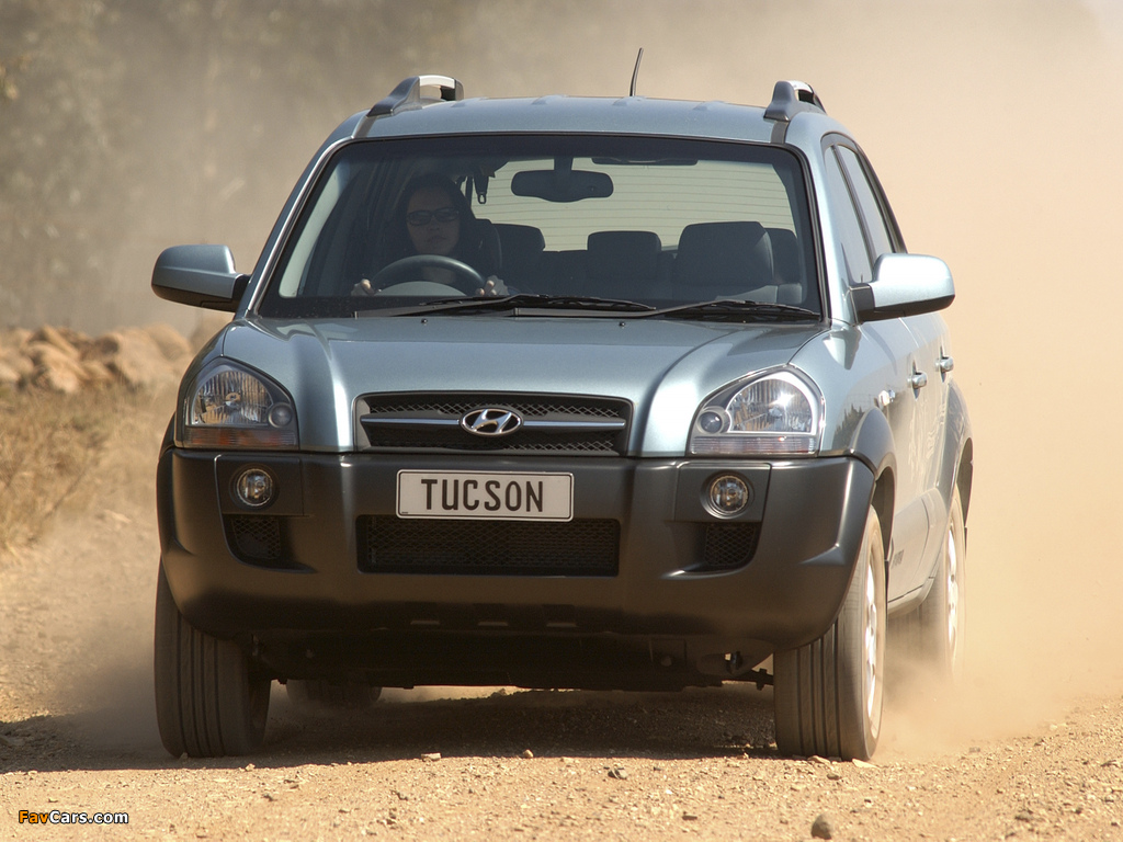 Hyundai Tucson ZA-spec 2004–11 images (1024 x 768)