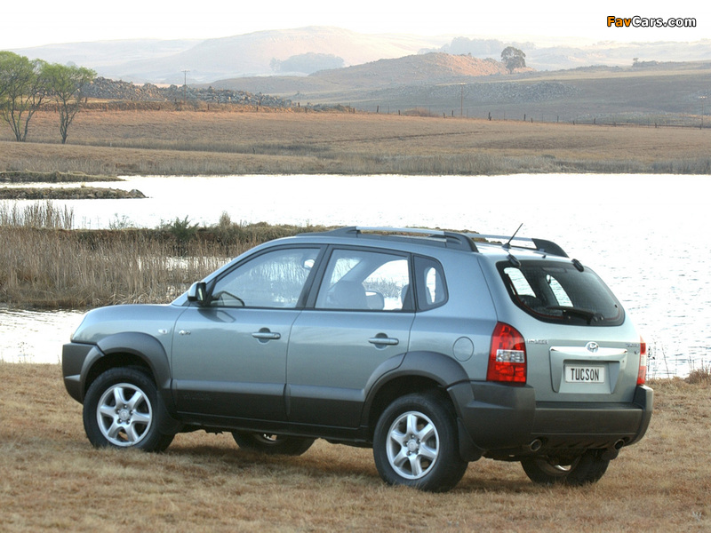 Hyundai Tucson ZA-spec 2004–11 images (800 x 600)