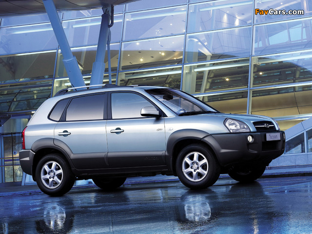 Hyundai Tucson 2004–09 pictures (640 x 480)