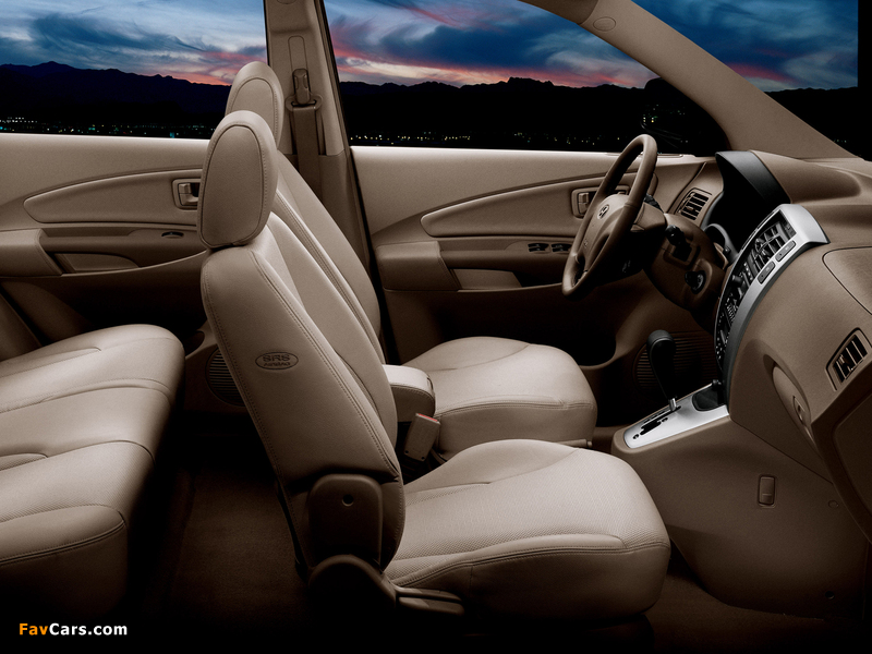 Hyundai Tucson US-spec 2005–09 images (800 x 600)