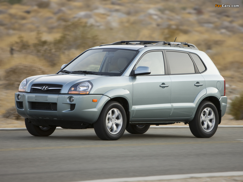 Hyundai Tucson US-spec 2005–09 photos (1024 x 768)
