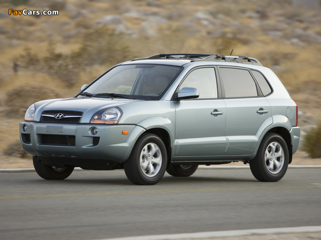 Hyundai Tucson US-spec 2005–09 photos (640 x 480)