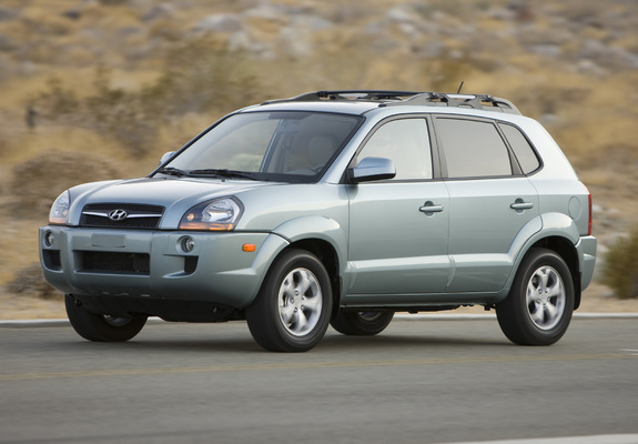Hyundai Tucson US-spec 2005–09 photos