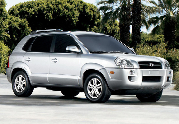 Hyundai Tucson US-spec 2005–09 pictures