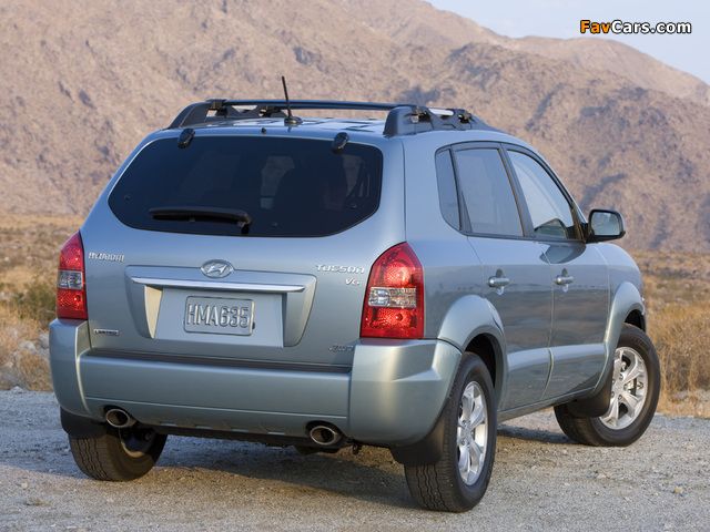 Hyundai Tucson US-spec 2005–09 pictures (640 x 480)