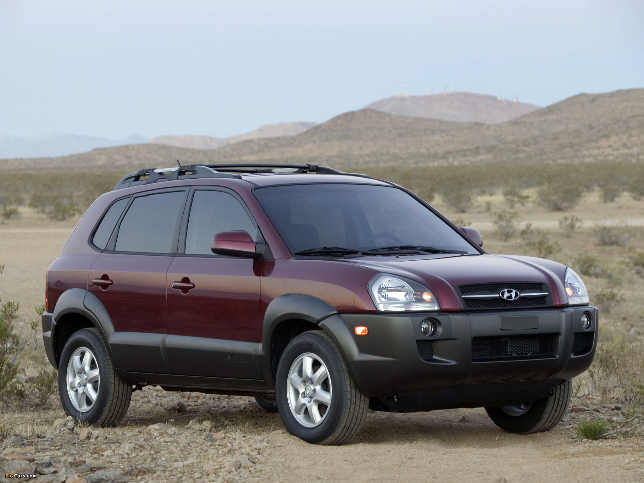 Hyundai Tucson US-spec 2005–09 wallpapers (2048 x 1536)