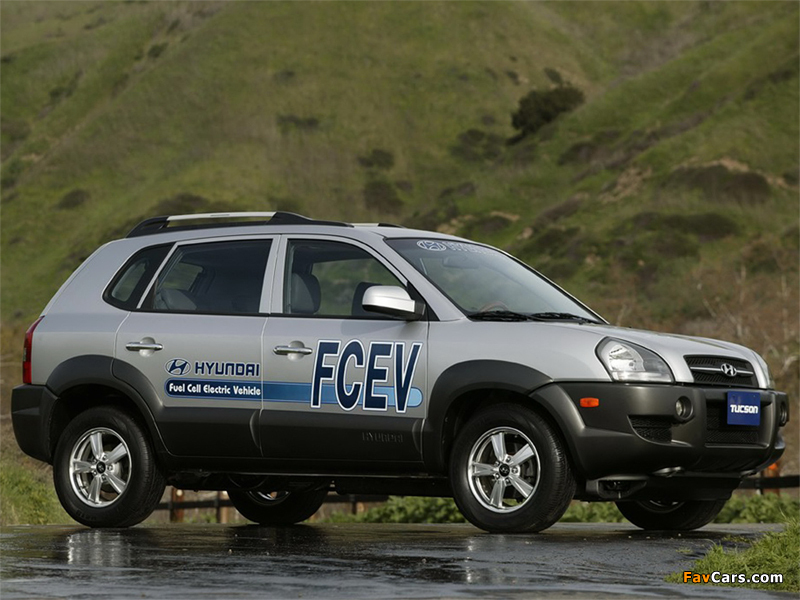 Hyundai Tucson FCEV 2005–09 wallpapers (800 x 600)