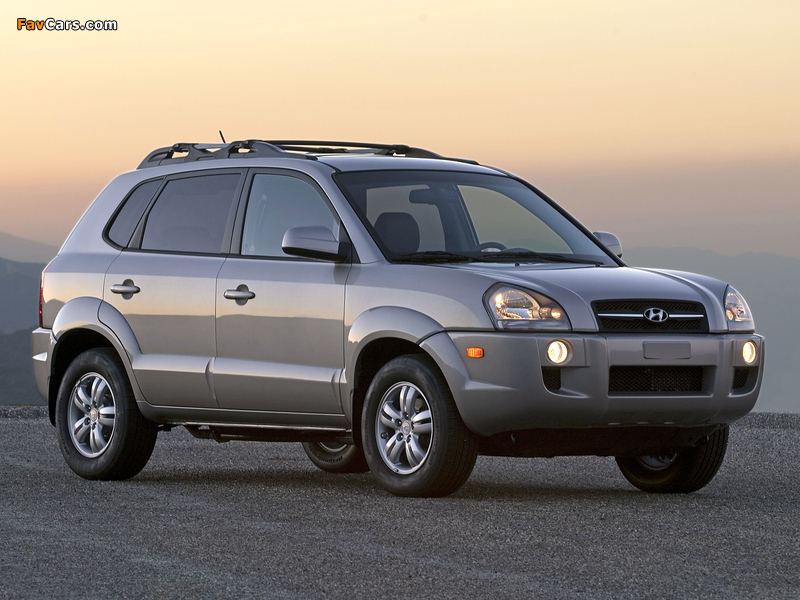 Hyundai Tucson US-spec 2005–09 wallpapers (800 x 600)