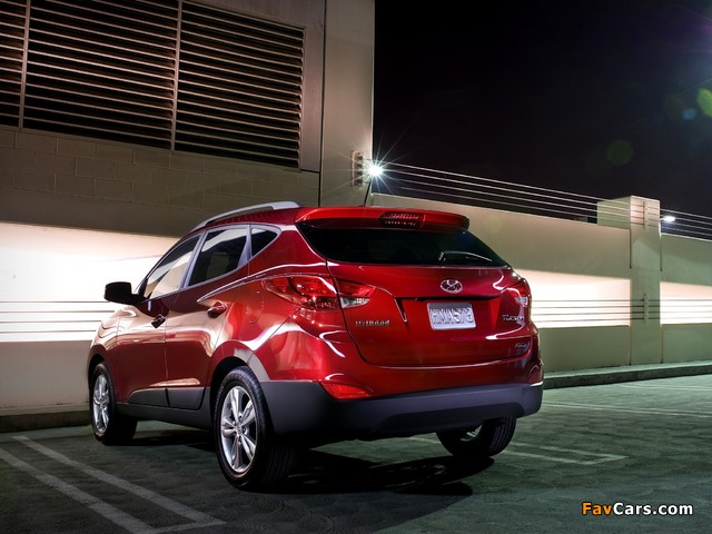 Hyundai Tucson US-spec 2010 photos (640 x 480)