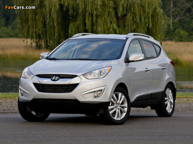 Hyundai Tucson US-spec 2010 photos (640 x 480)