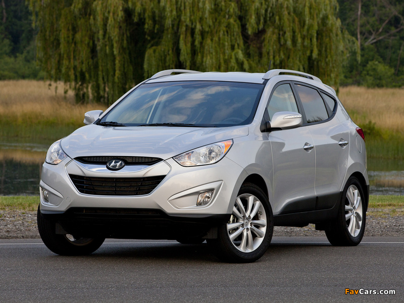 Hyundai Tucson US-spec 2010 photos (800 x 600)