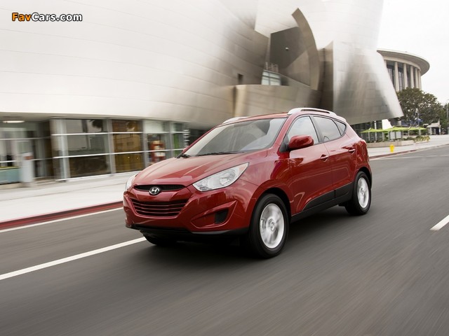 Hyundai Tucson US-spec 2010 pictures (640 x 480)