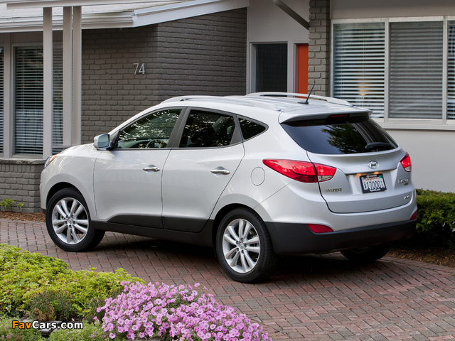 Hyundai Tucson US-spec 2010 pictures (640 x 480)