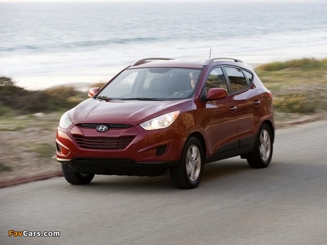 Hyundai Tucson US-spec 2010 wallpapers (640 x 480)