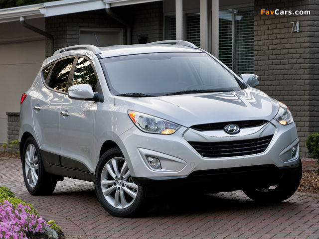 Hyundai Tucson US-spec 2010 wallpapers (640 x 480)