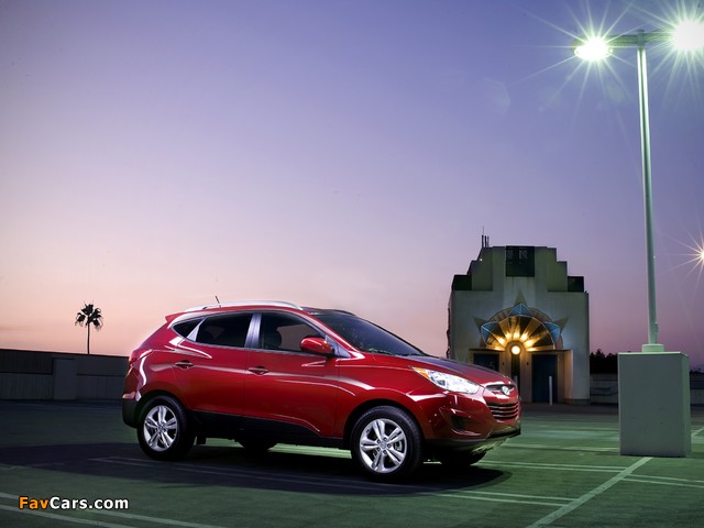 Hyundai Tucson US-spec 2010 wallpapers (640 x 480)