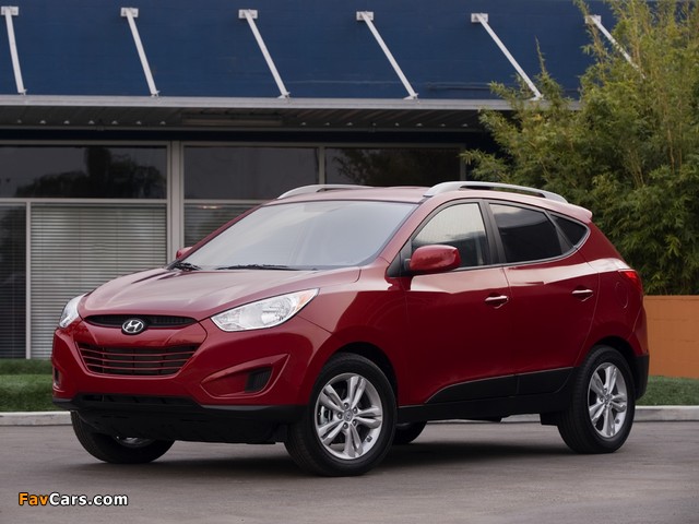 Hyundai Tucson US-spec 2010 wallpapers (640 x 480)