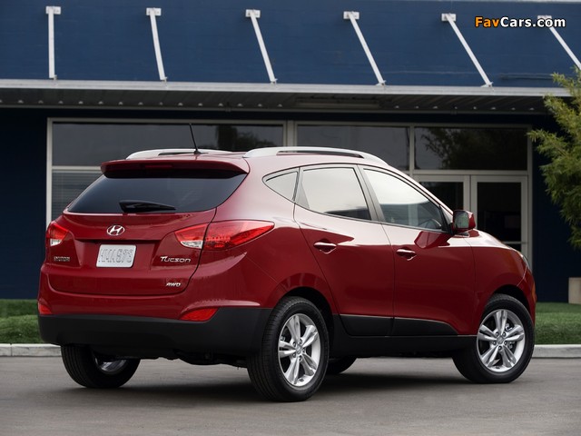 Hyundai Tucson US-spec 2010 wallpapers (640 x 480)