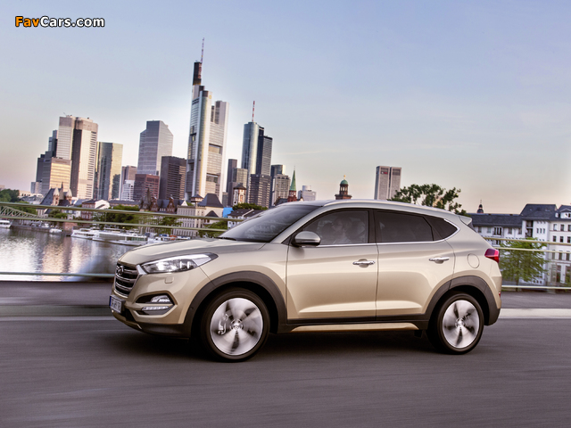 Hyundai Tucson 2015 images (640 x 480)