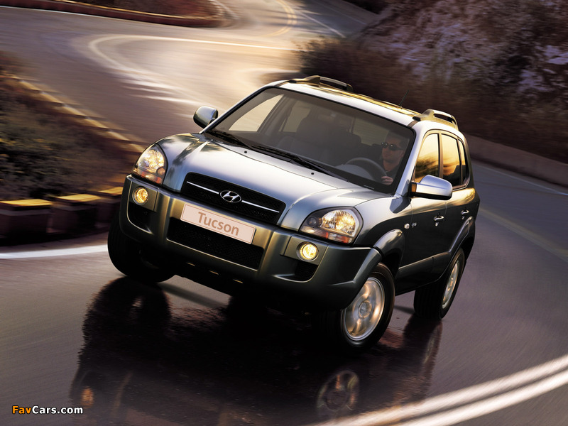 Images of Hyundai Tucson 2004–09 (800 x 600)