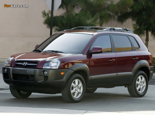 Images of Hyundai Tucson US-spec 2005–09 (640 x 480)