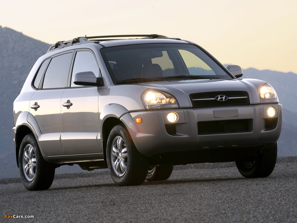 Images of Hyundai Tucson US-spec 2005–09 (1024 x 768)
